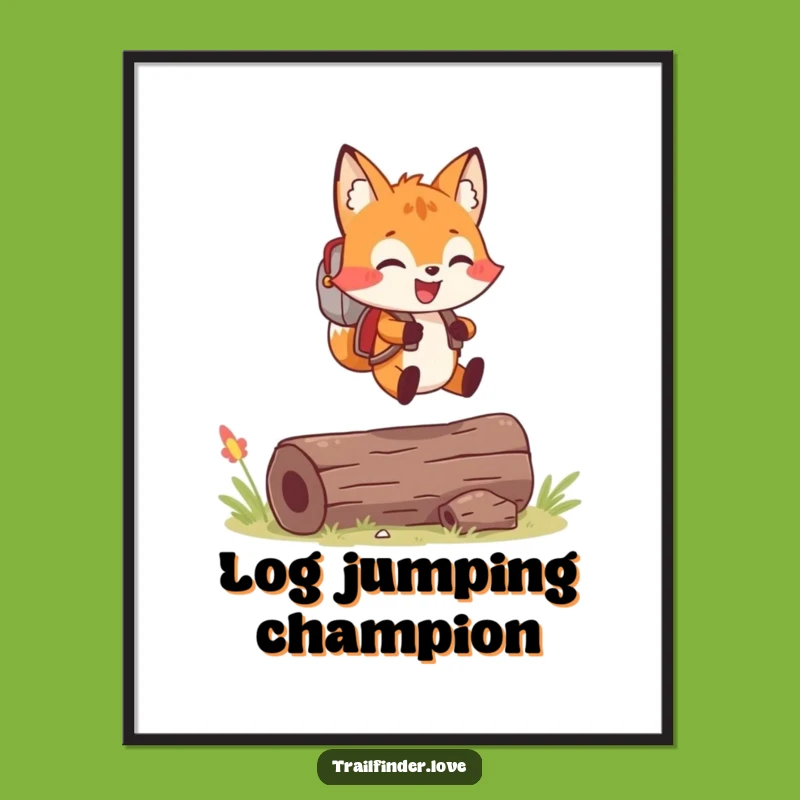 Funny Fox Adventure Digital Art: Instant Cheerful Decor