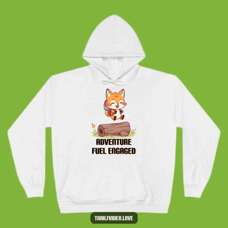 Funny Fox Adventure Hoodie: Cozy Up for Your Next Expedition