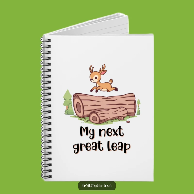 Funny Deer Notebook: Capture Energetic Ideas with this Humorous Wildlife Journal