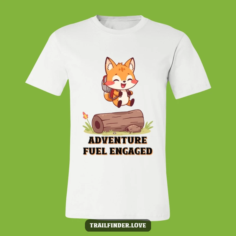 Funny Fox Adventure T-Shirt: Wear Your Joyful Spirit Proudly